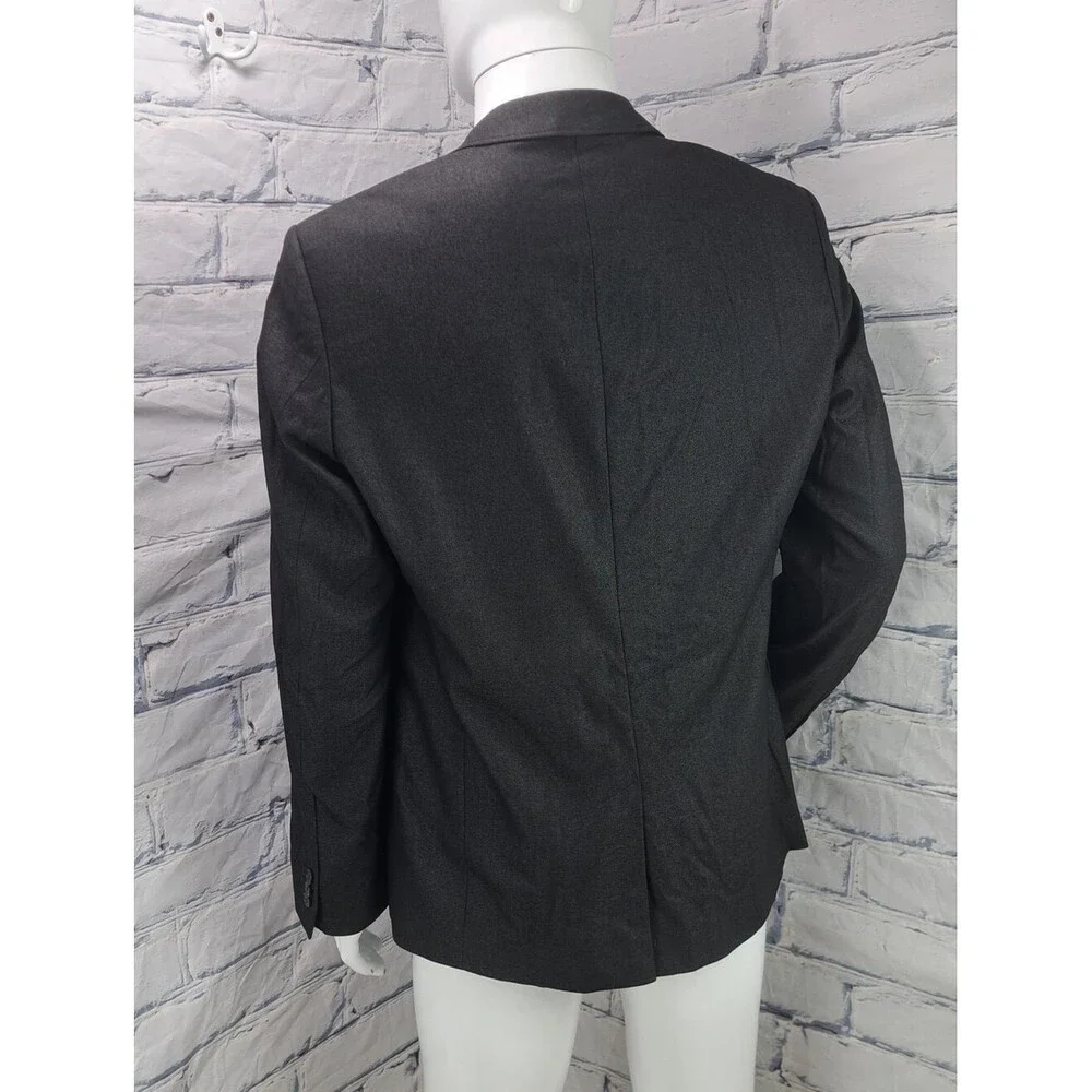 Hugo Boss Men's Sport Coat Blazer 3/2 Roll Jacket Denim Regular Fit Casu 42R